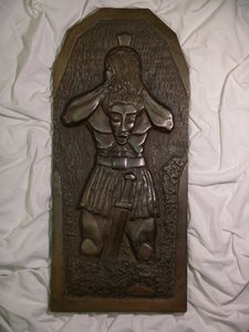 TOM MALEY PERSEUS BRONZE RELIEF EDITION OF 25